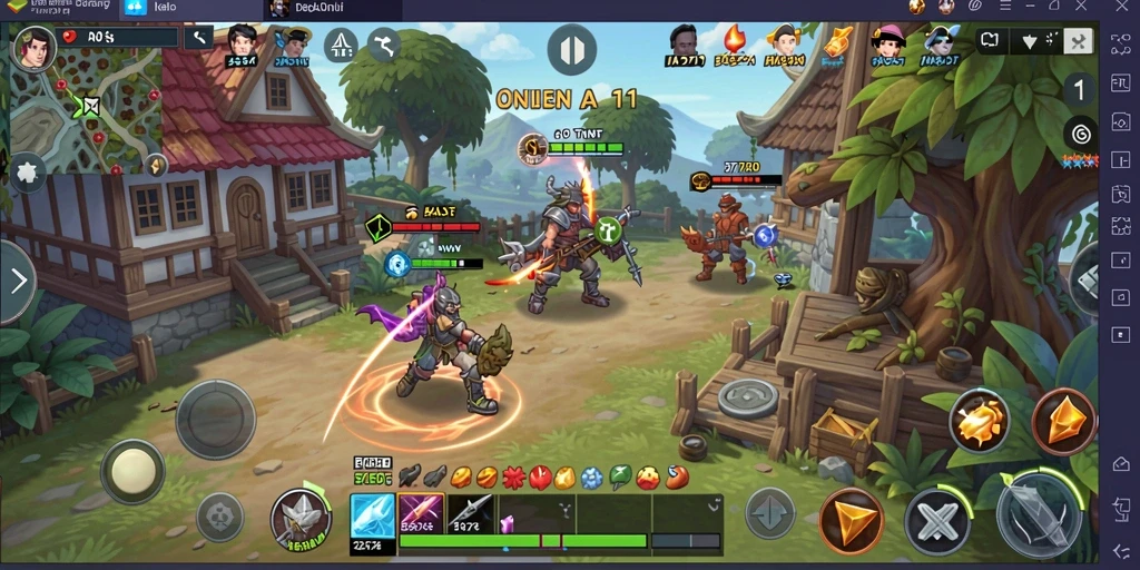 8055 - Mode multiplayer seru dengan teman-teman.