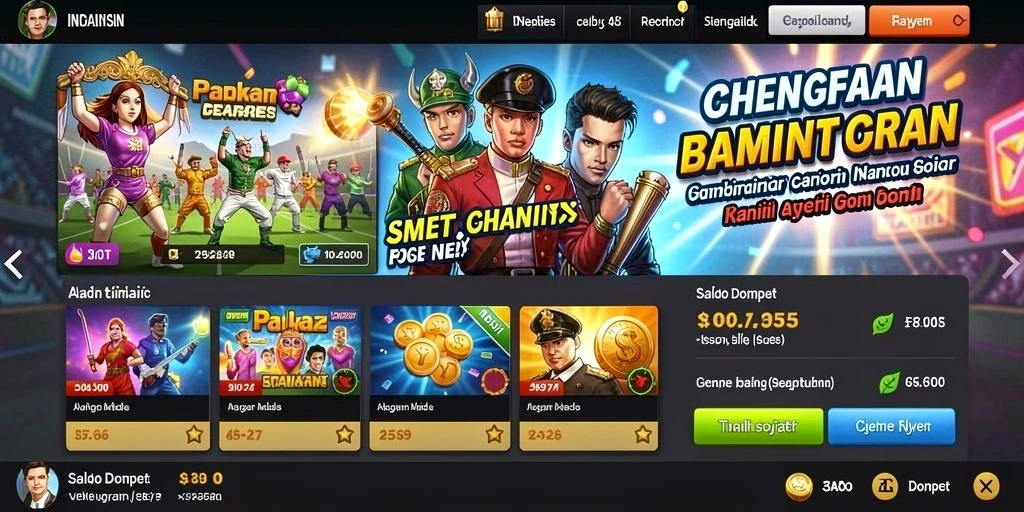 888r - Mode multiplayer untuk bermain dengan teman.